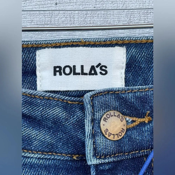 ROLLA'S Eastcoast Ankle High Rise Skinny Jeans in Blue size 26 - Picture 8 of 17